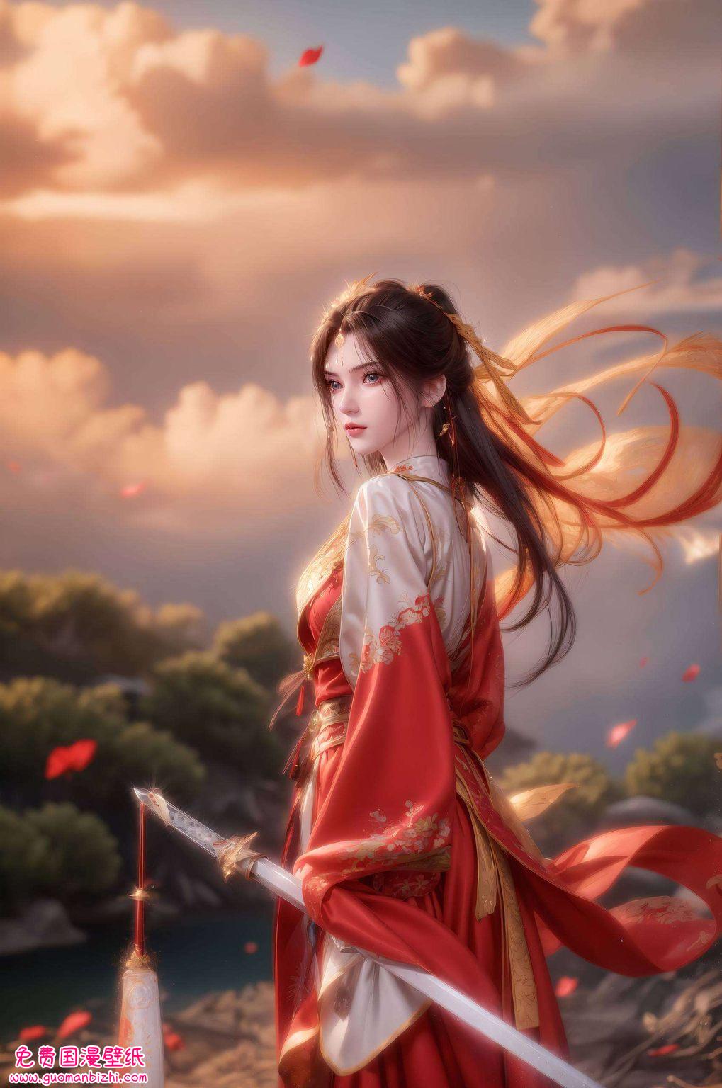 国漫女神李慕婉：二次元壁纸，对眼睛好的PC桌面图片精选