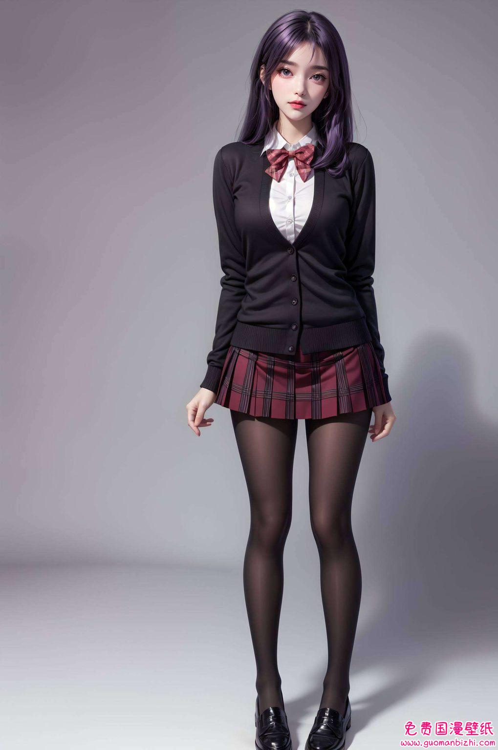 云曦长发禁欲风，静态免费壁纸包，平板桌面美学呈现