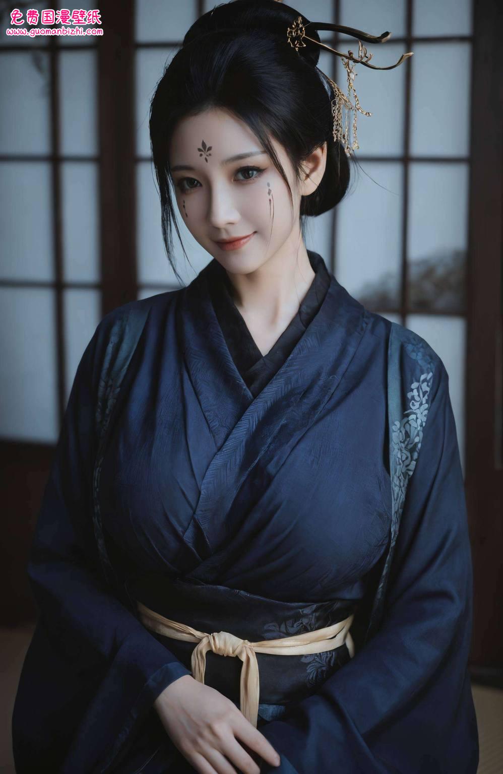 黑神话悟空四妹锁屏壁纸：超高清免费下载，Win10简洁壁纸集