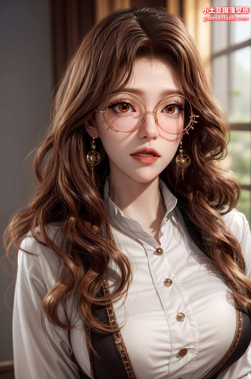 ai手机壁纸:国漫女神之橘子姐(4K超高清 颜值欣赏)