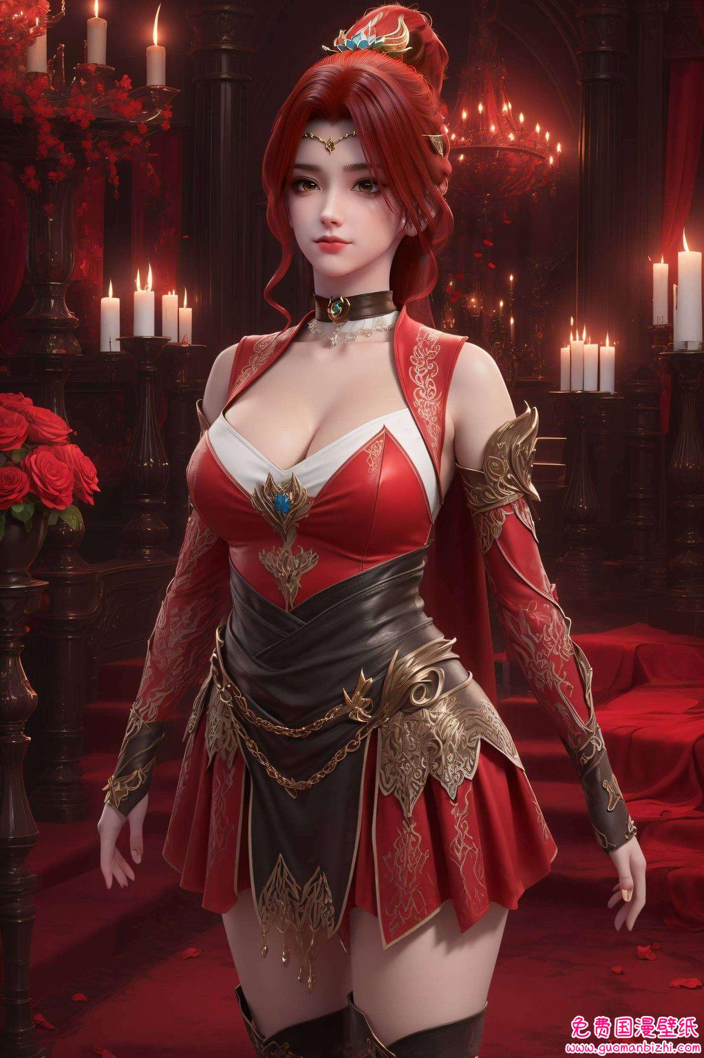 超精致免费壁纸分享：唐火儿精选手机墙纸集