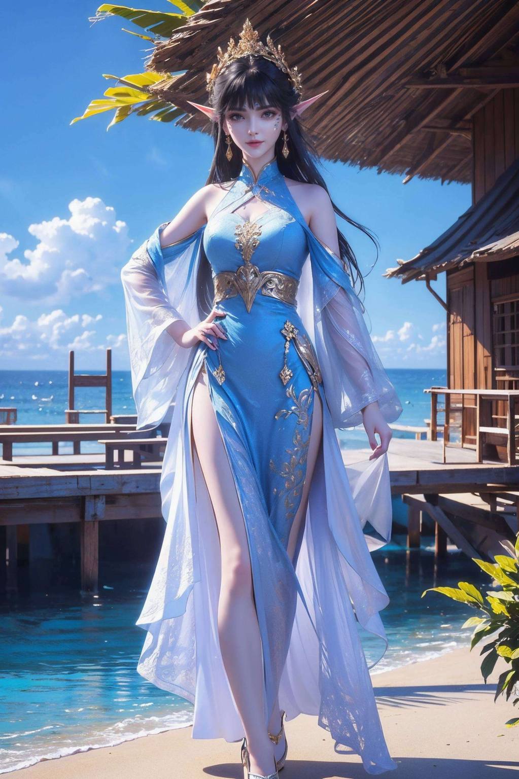 特写免费壁纸秀——动态凤清儿电脑桌面风采