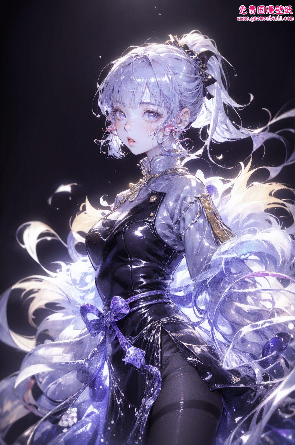 米哈游壁纸神里凌华：AI范例AIGC免费壁纸下载，电脑粉色浪漫呈现