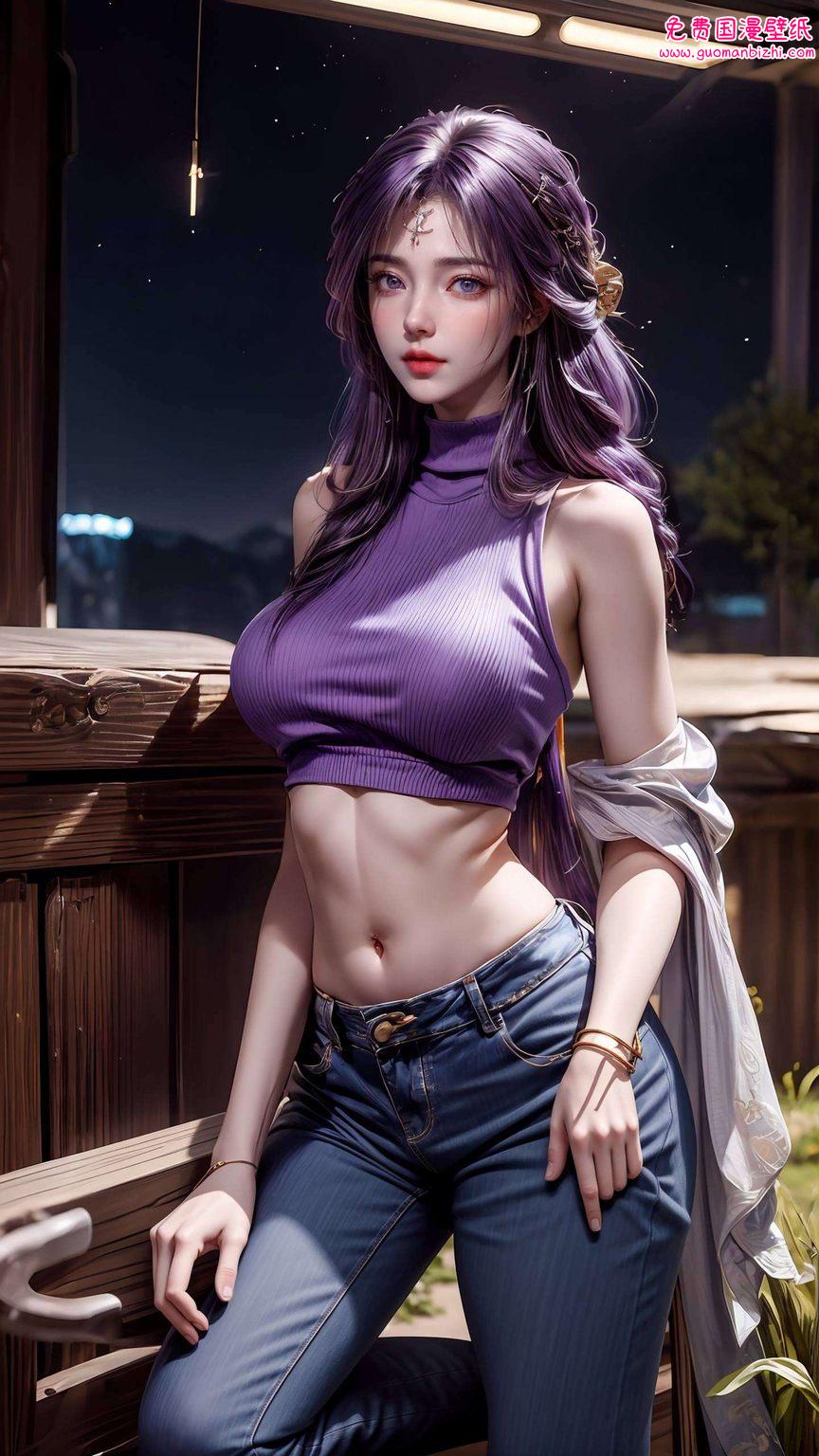 火灵儿云曦壁纸集：AI生成素材，免费装饰iPhone桌面美图