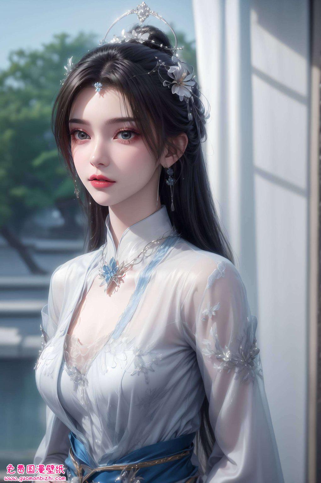 绿色动漫壁纸电脑桌面:李慕婉高清静态壁纸下载 绿色动漫壁纸电脑桌面:李慕婉高清静态壁纸下载