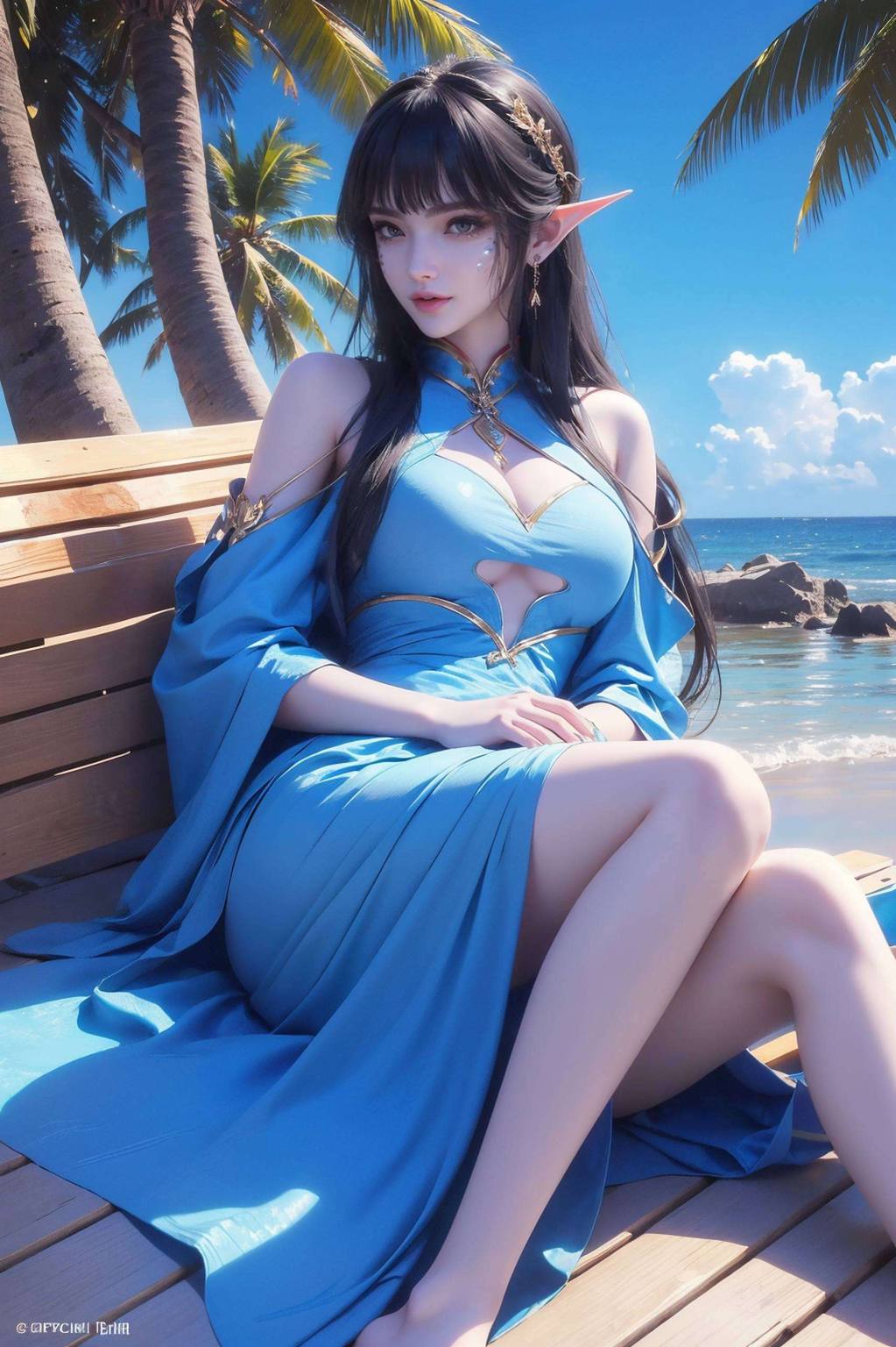 凤清儿照片壁纸图文大全：AI图片参考，动漫风格壁纸，安卓锁屏必备