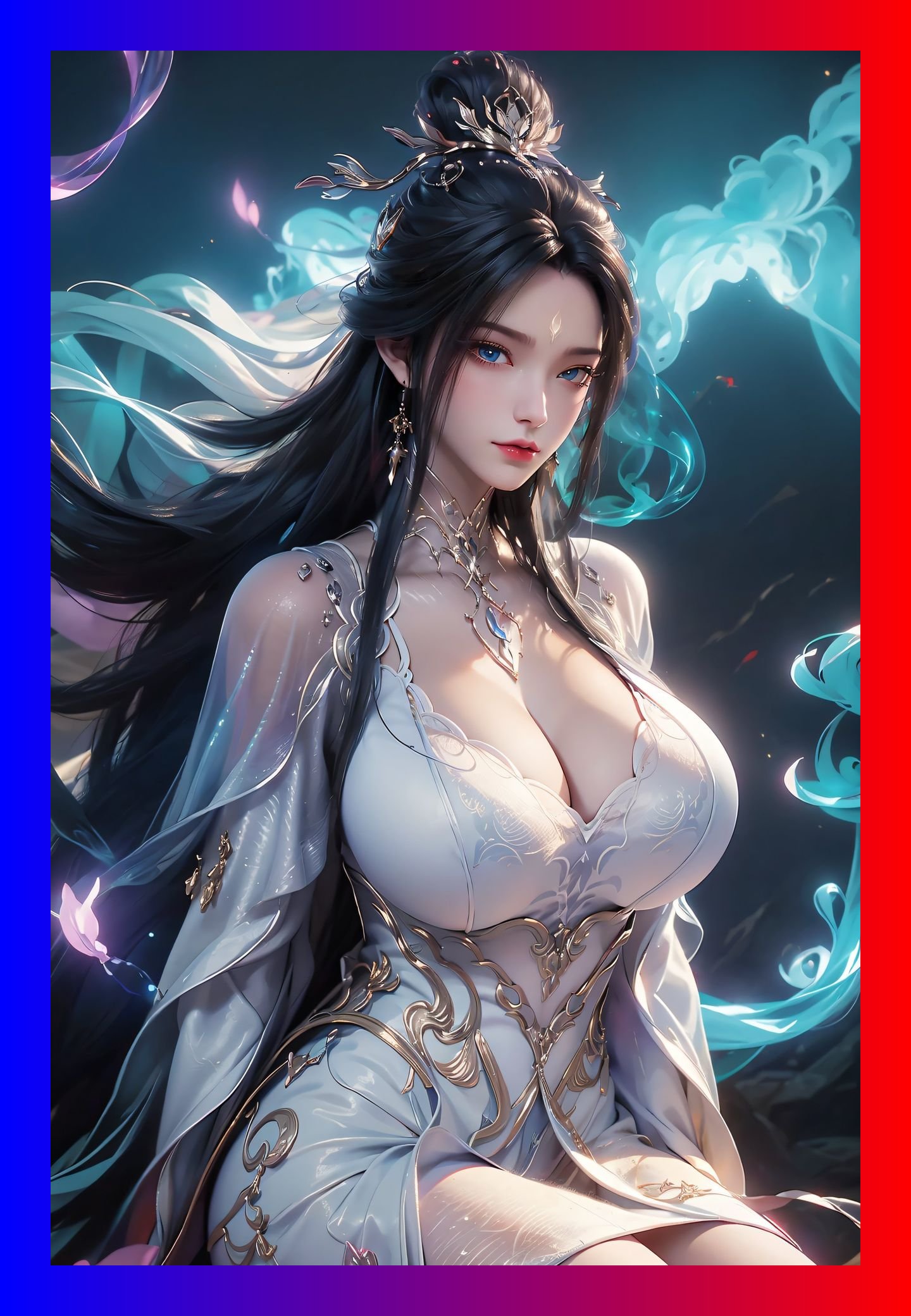 国潮多风格诛仙陆雪琪精美8k图包壁纸