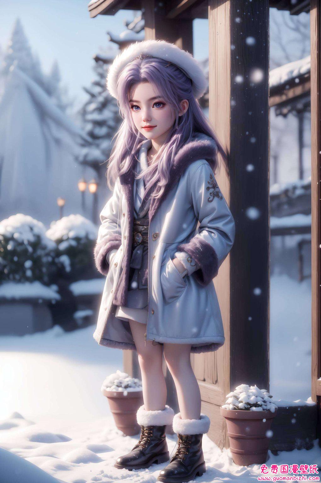 师兄啊师兄，AI创作动漫壁纸，苹果桌面装饰图精选集