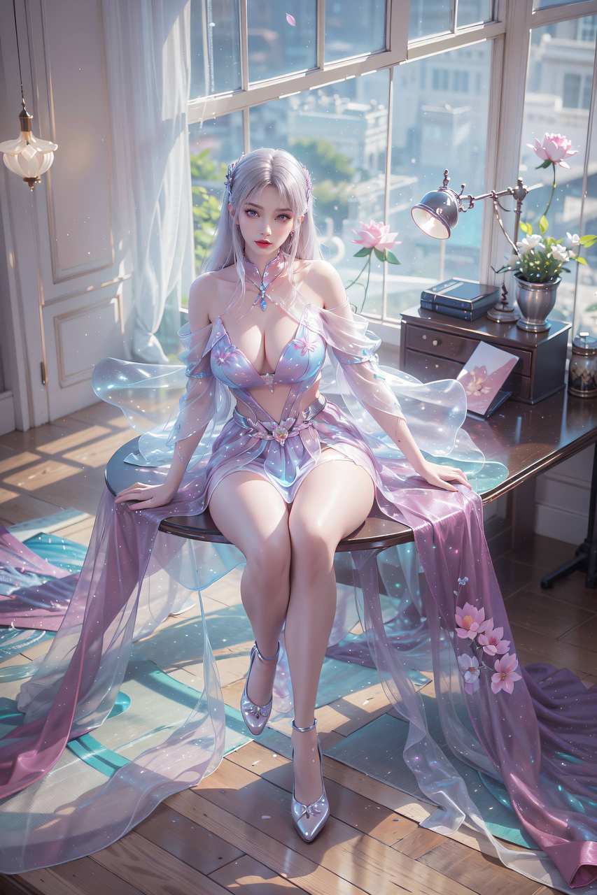 ai绘画模板:斗破苍穹 壁纸灵感：小医仙