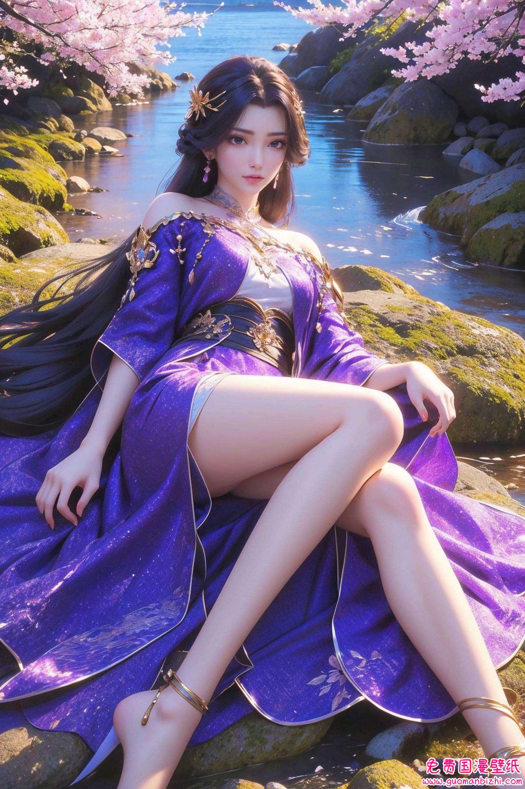 闻神神图壁纸云曦：AI生成与极简唯美，Win10与手机壁纸集锦