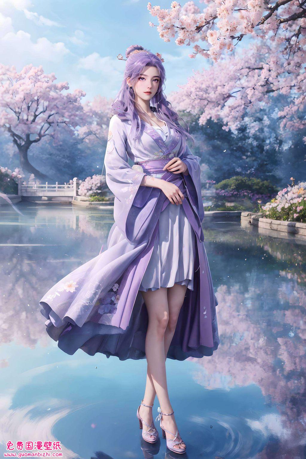 AI生成壁纸集：师兄啊师兄云霄新形象，游戏壁纸PC古香古色韵味