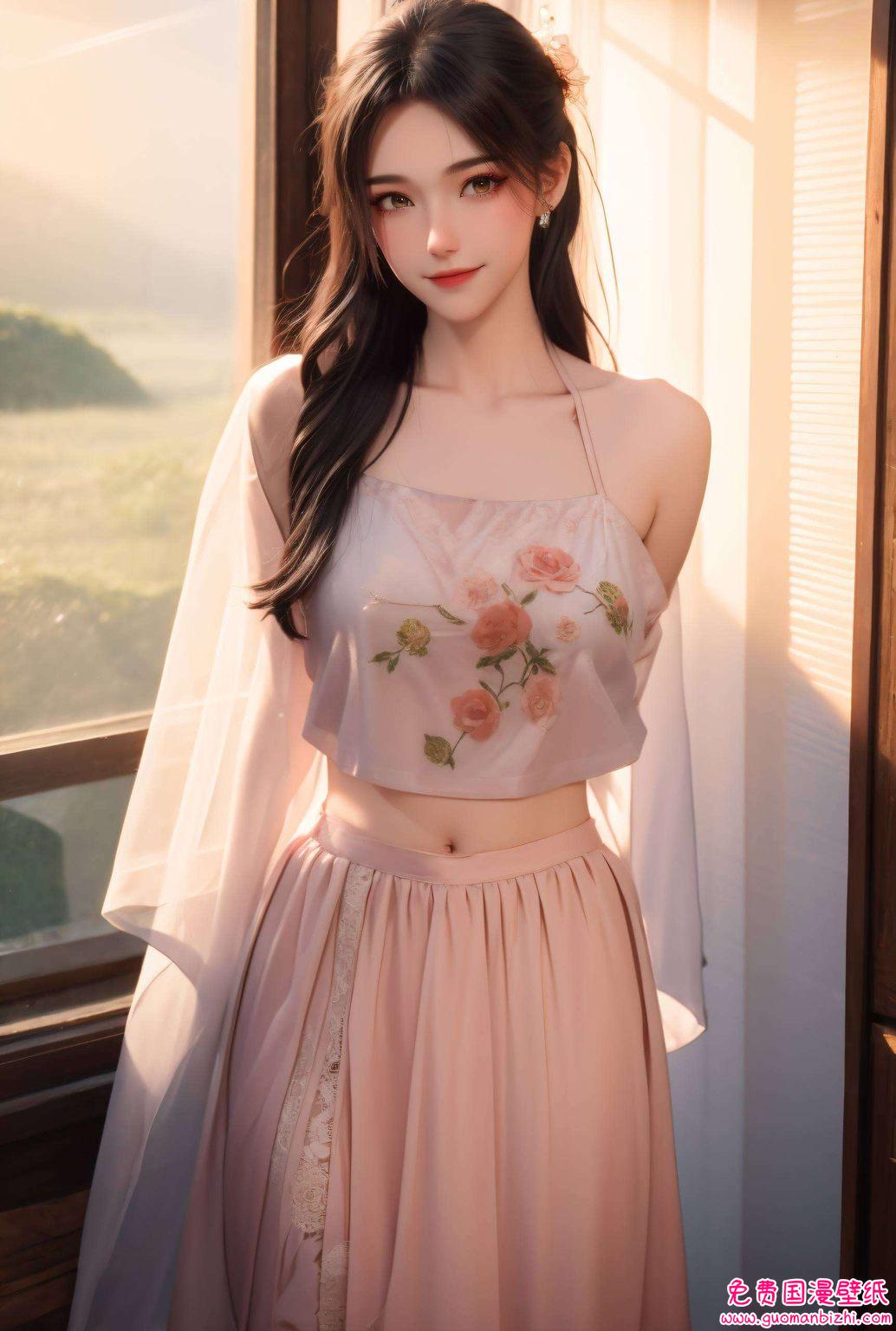 AI创造之美：南宫夕儿表盘壁纸，游戏与古风漫画的完美融合，安卓专属壁纸集。