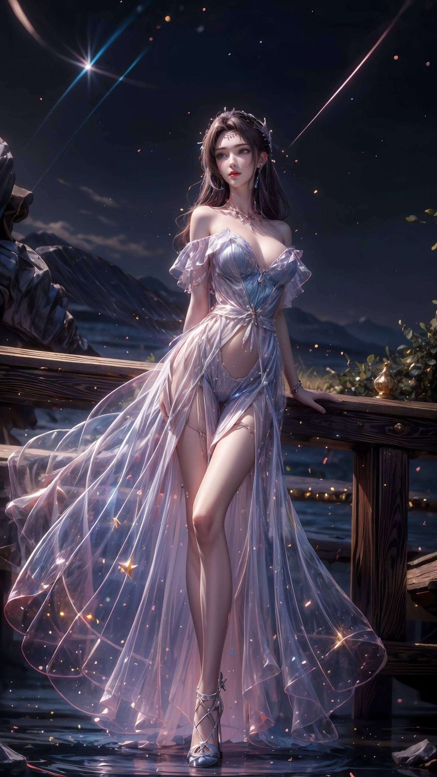 AI素材动漫壁纸——云韵全身壁纸4k静态，手机最美壁纸呈现