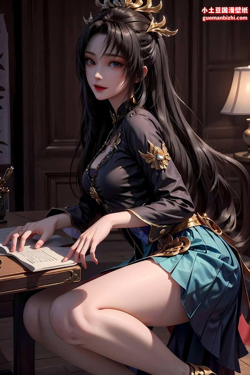 4k高清ai壁纸:还得是天狐仙子出场霸气！