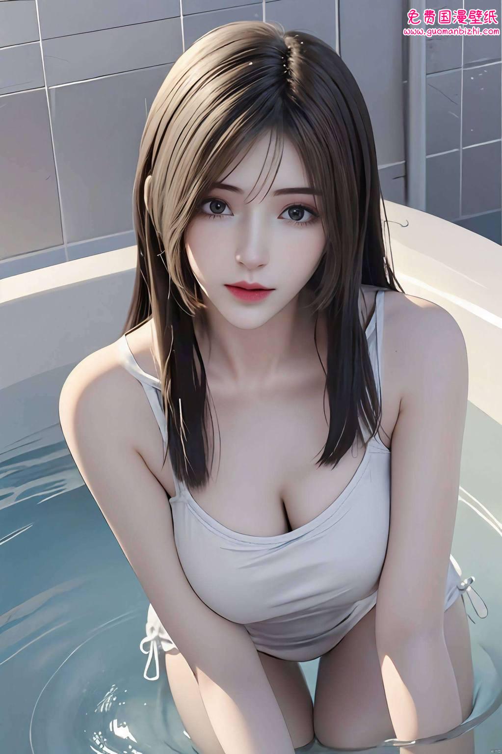 雄兵连凉冰高清壁纸集：AI角色AIGC免费下载，手机桌面必备图片