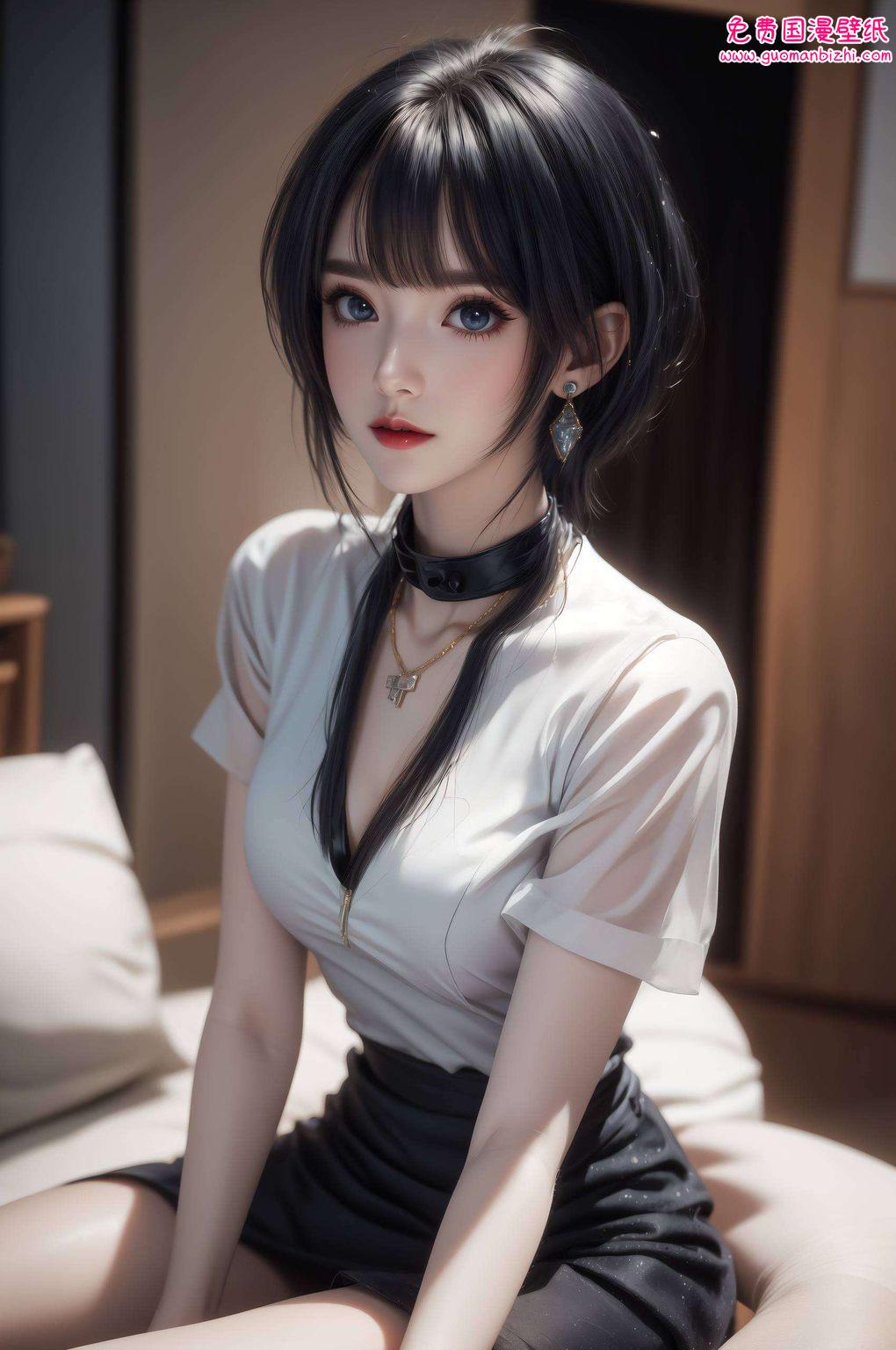 恶魔巴巴塔AI图片模型，免费全身壁纸合集，安卓简洁风格壁纸精选