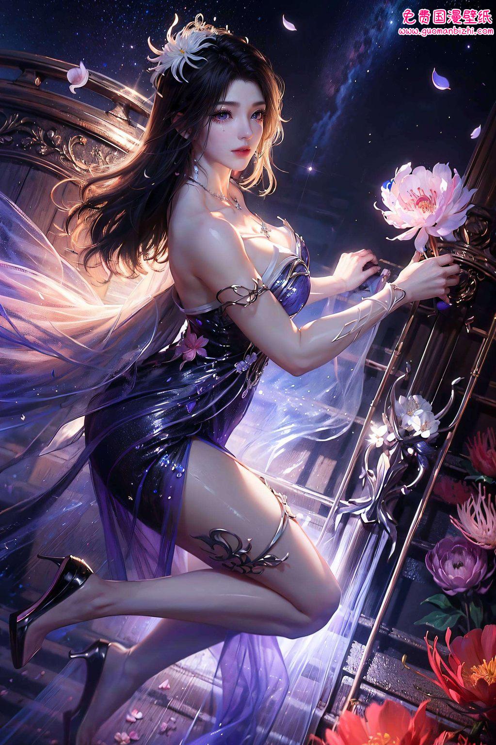 紫灵同人震撼二次元，平板桌面壁纸集锦