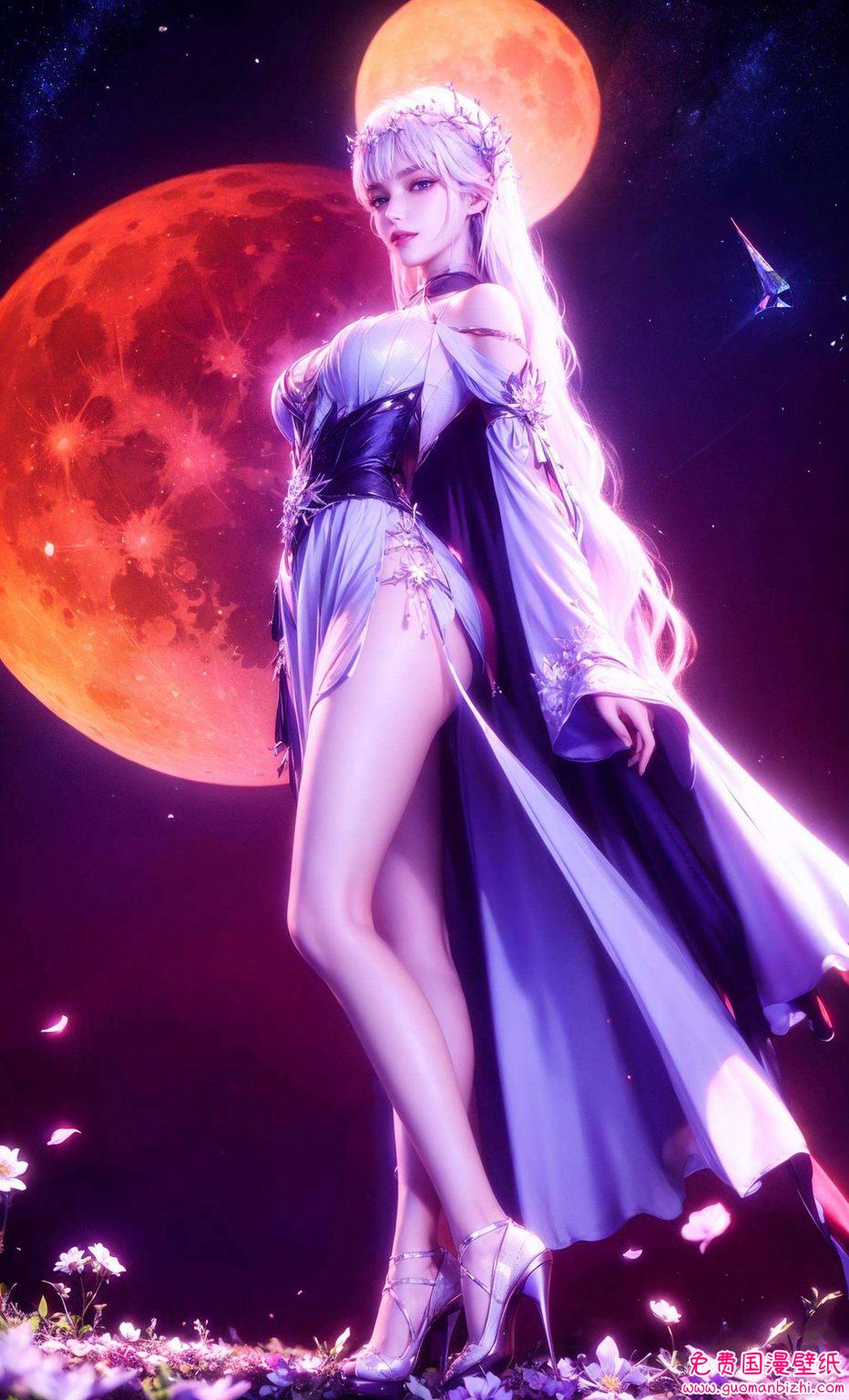 圣采儿龙皓晨ai图例壁纸，护眼手机桌面图片横屏精选集