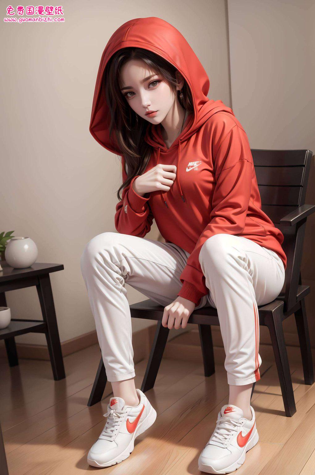 九幽雀少女：AI图例壁纸，完美像素，电脑可爱壁纸集