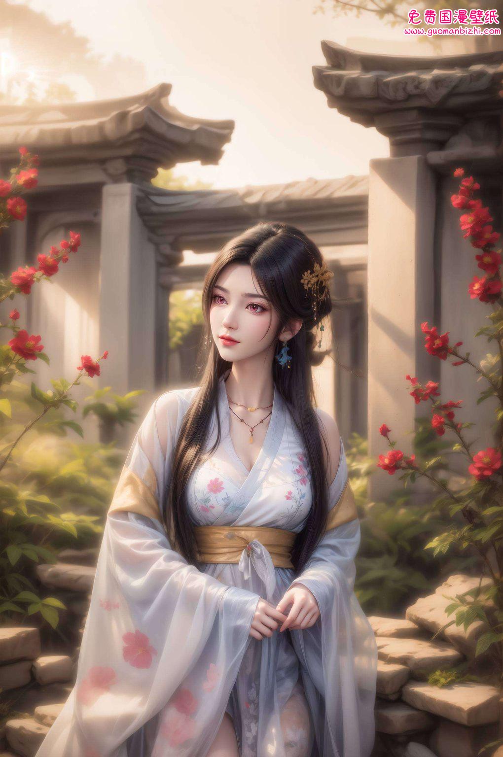 元尊金发夭夭炫彩壁纸集：免费下载，平板动画壁纸盛宴