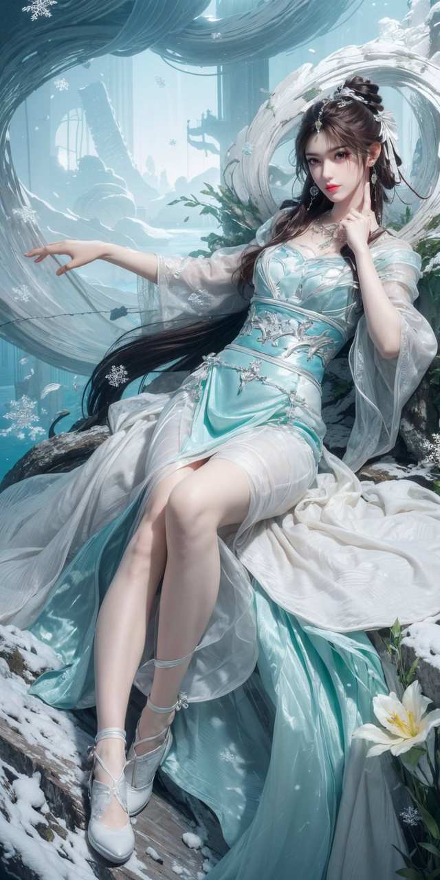 ai二次元壁纸:叶倾仙登场,国漫女神恐怖如斯！