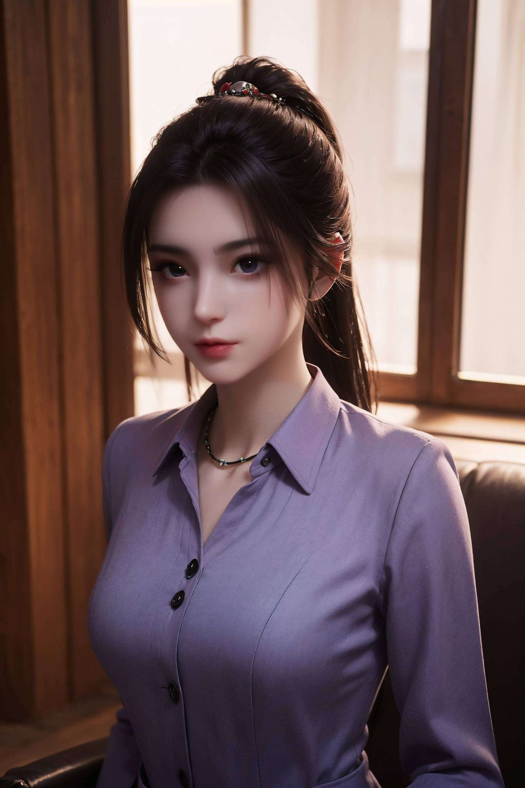 周小环半脸动漫壁纸集：AI精选1920×1080高清壁纸全收录