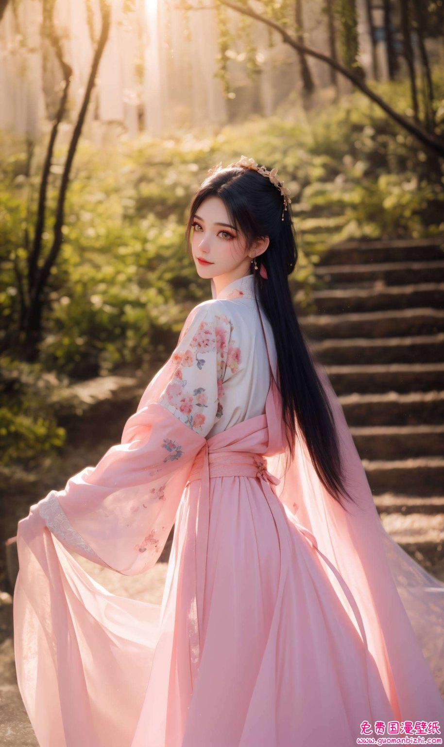 南宫夕儿高清壁纸集：AI图例AIGC极简壁纸，手机古风盛宴