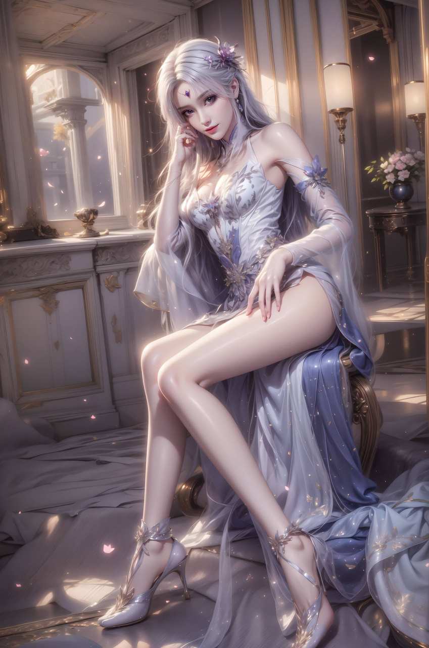 ai绘画壁纸:小医仙丝滑又绝美！