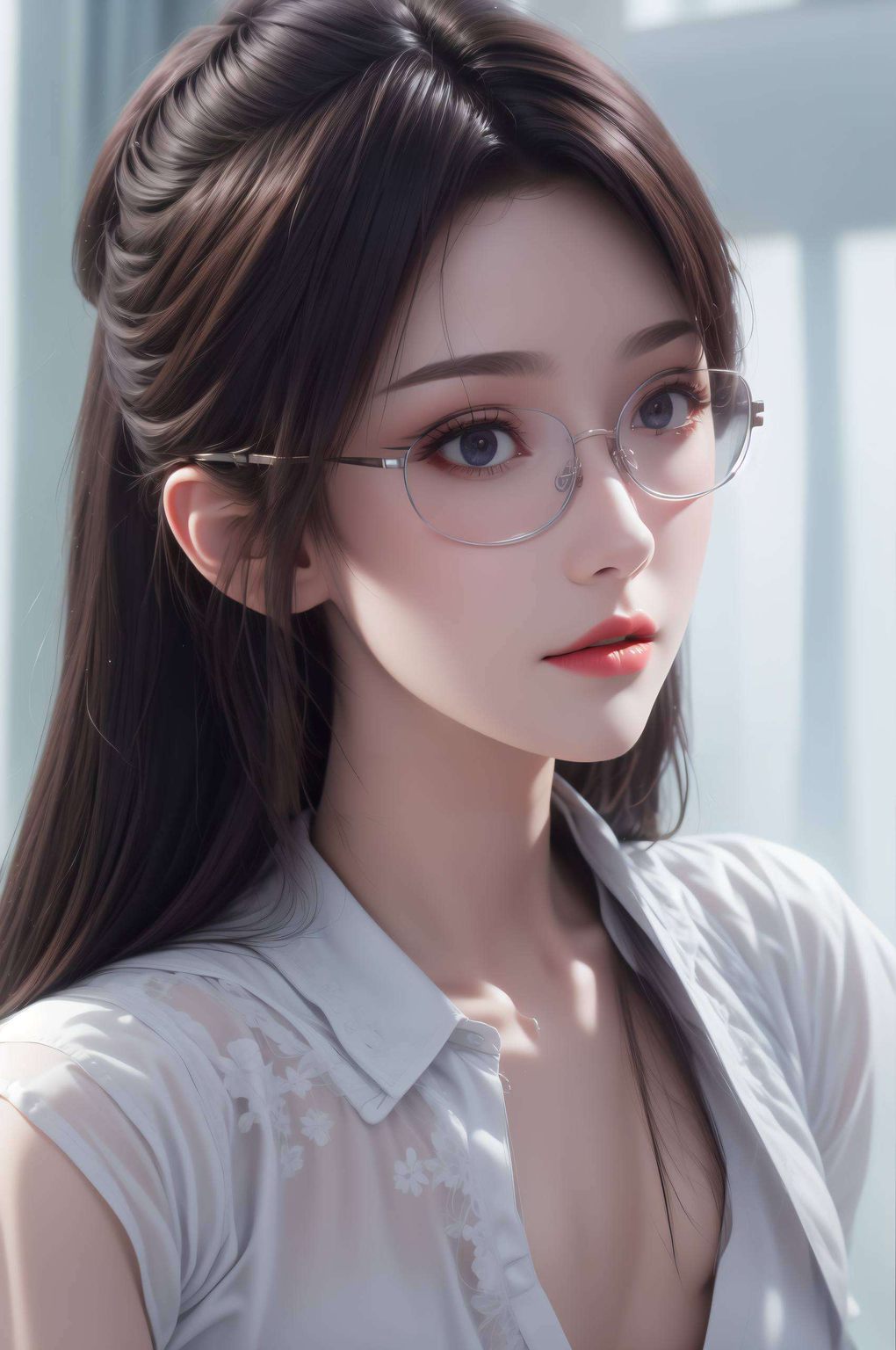 云韵众生：AI生成海边艺术壁纸，高清护眼平板素材精选