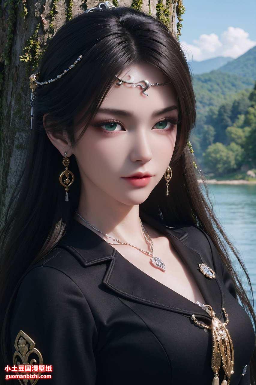 ai国漫壁纸:金瓶儿ai穿搭素材分享