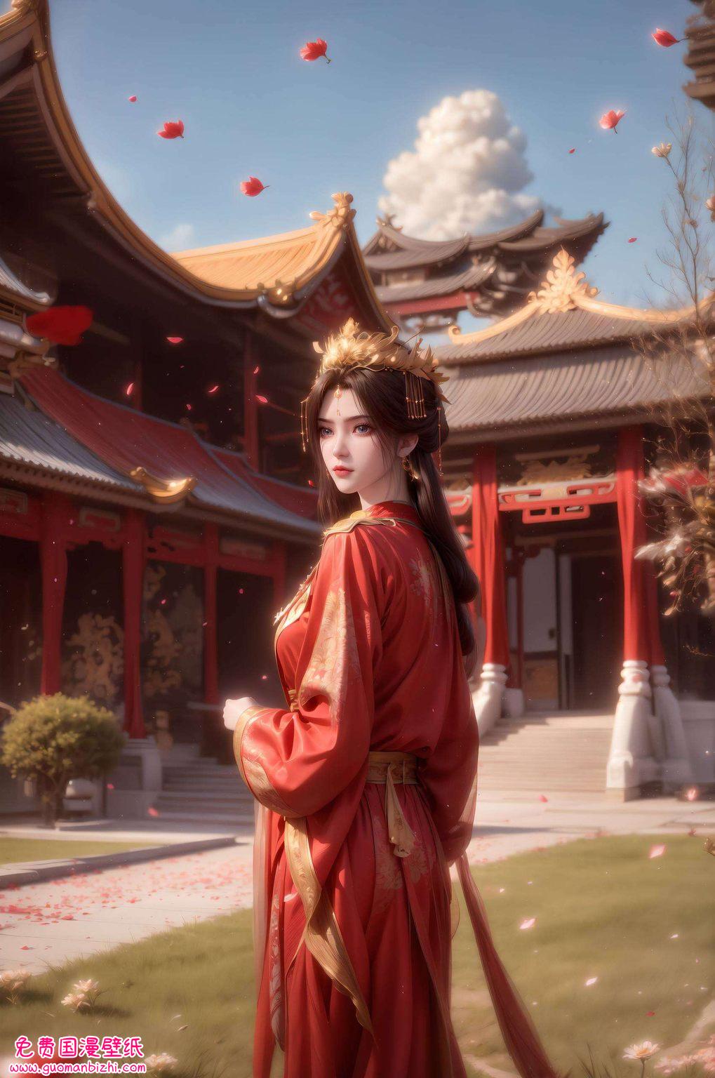 AI参考精选，极简壁纸集，李慕婉动态，iPhone桌面壁纸呈现仙逆之美。