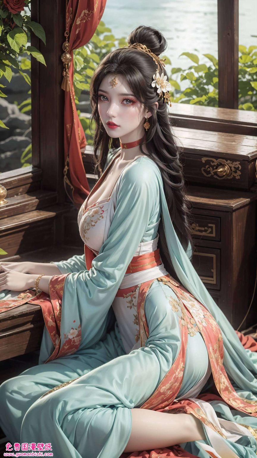 AI创作AIGC,墨云仙逆古风漫画壁纸,护眼电脑专用 AI创作AIGC,墨云仙逆古风漫画壁纸,护眼电脑专用