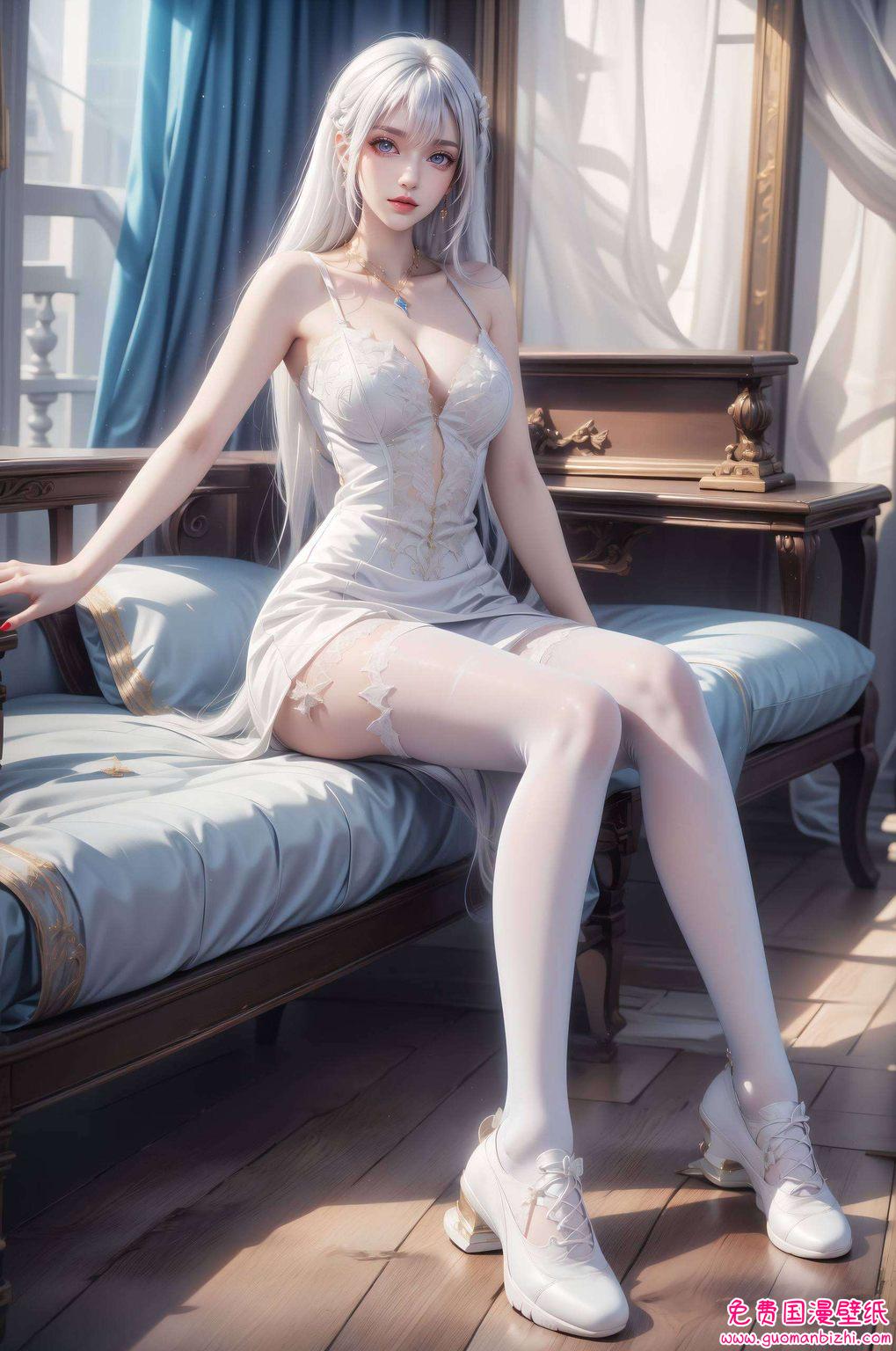 女生游戏壁纸集：平板炫彩高清图片精选