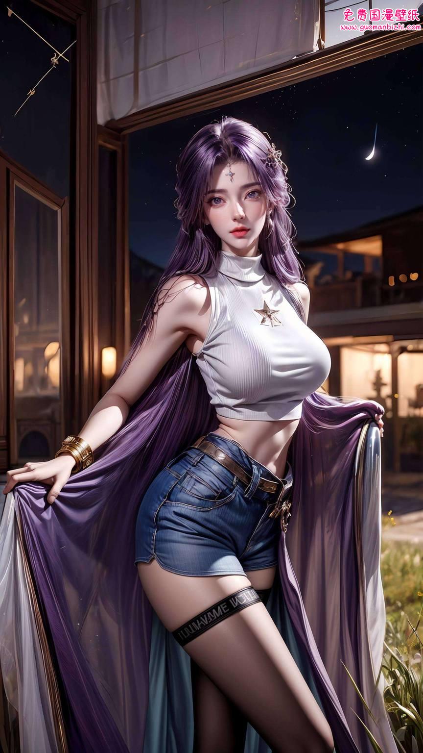 云曦壁纸双屏高清——AI壁纸素材，免费壁纸秀，iPhone动画壁纸集锦