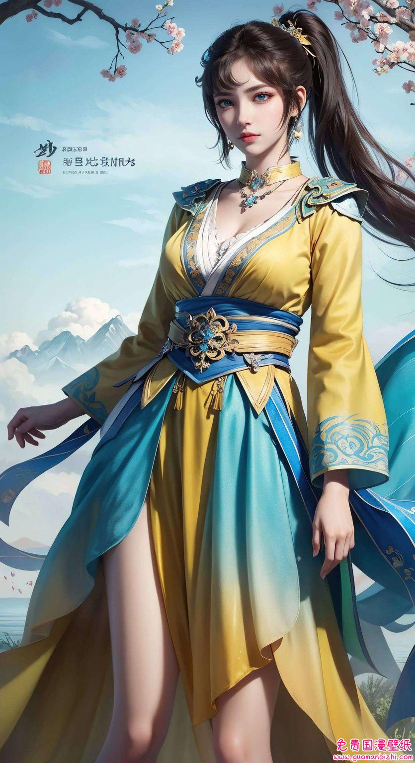 粉色梦境：AI绘画壁纸，少年歌行司空千落高清动态壁纸，平板护眼新选择