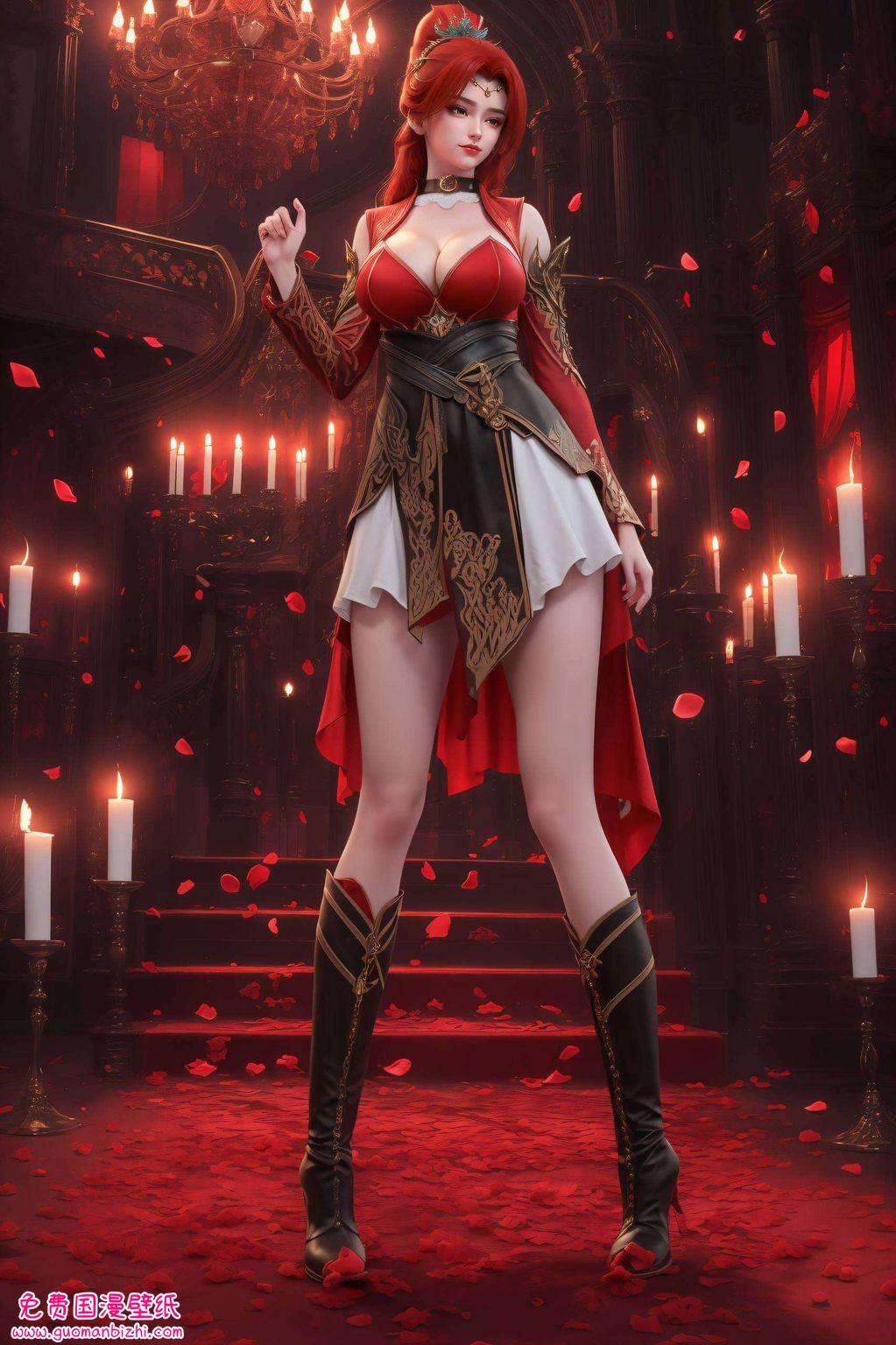 超精致免费壁纸分享：新版唐火儿电脑炫彩壁纸集