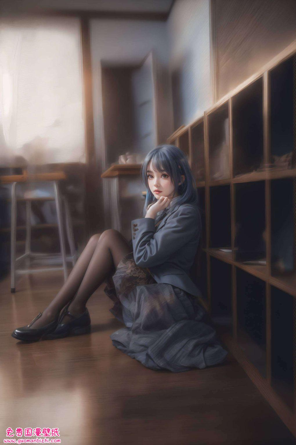 巴巴塔手机高清壁纸——AI生成壁纸AIGC动漫壁纸苹果背景图片集