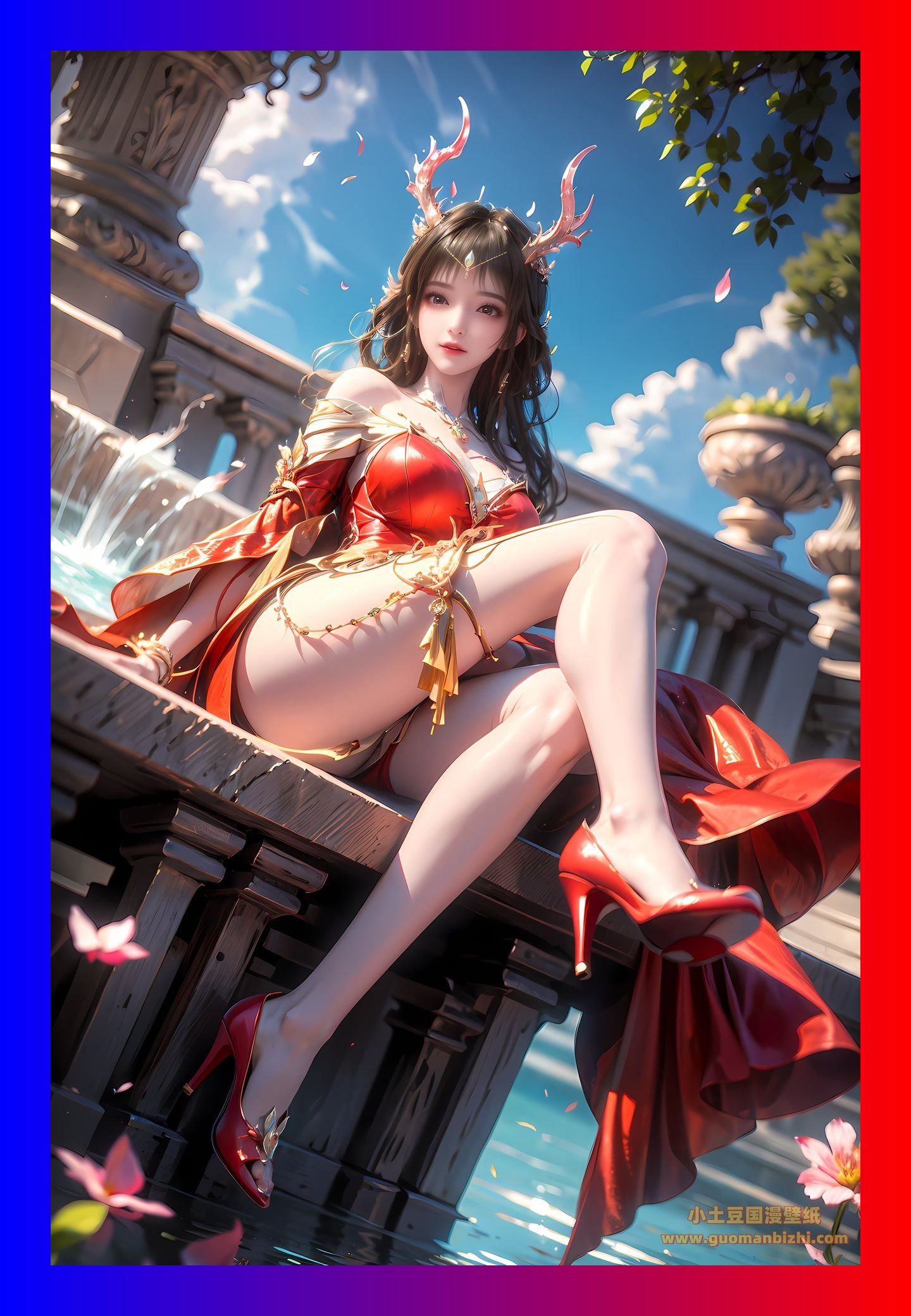 国潮多场景百炼成神云落8k壁纸网盘下载