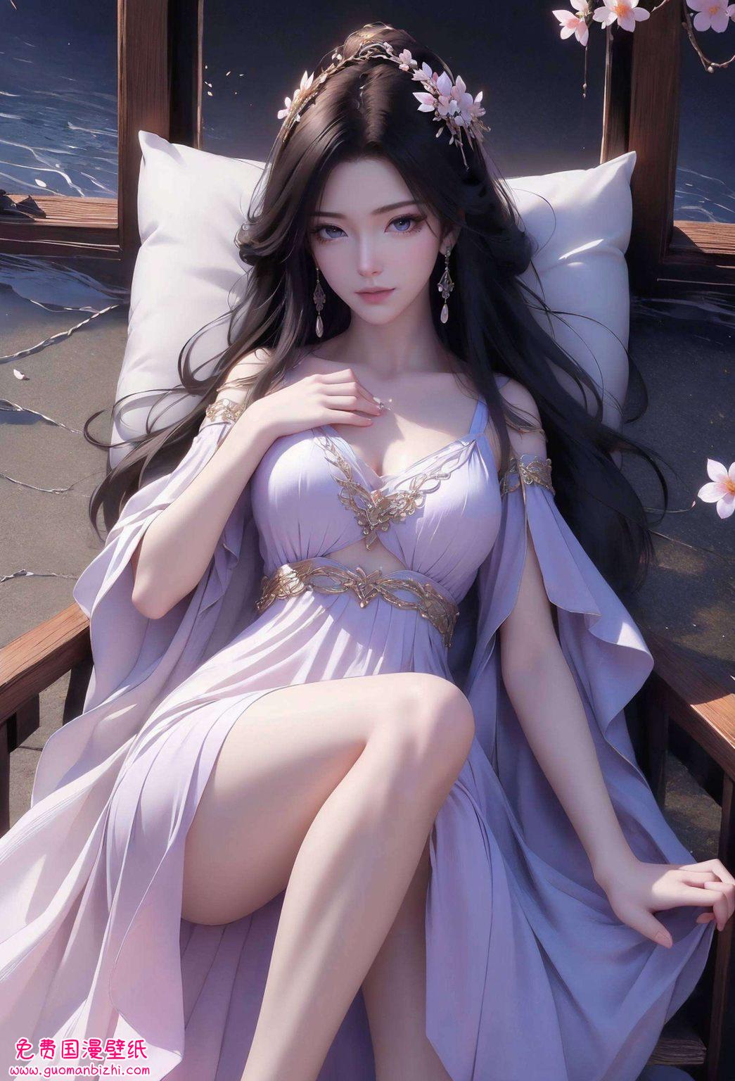 紫灵高清壁纸集：AI图片壁纸，护眼iPhone动画壁纸精选