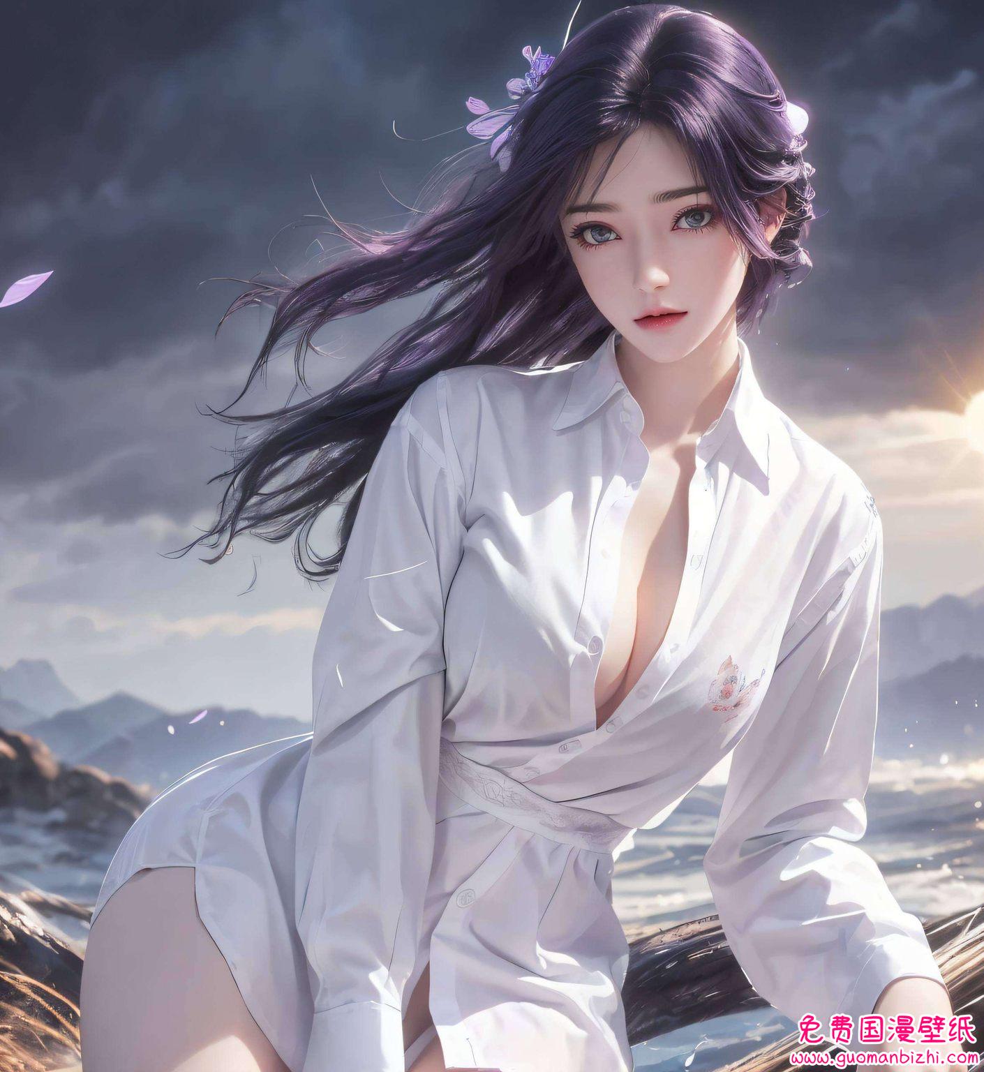 云韵云曦AI图例，极简壁纸平板必备，风格独特尽在其中