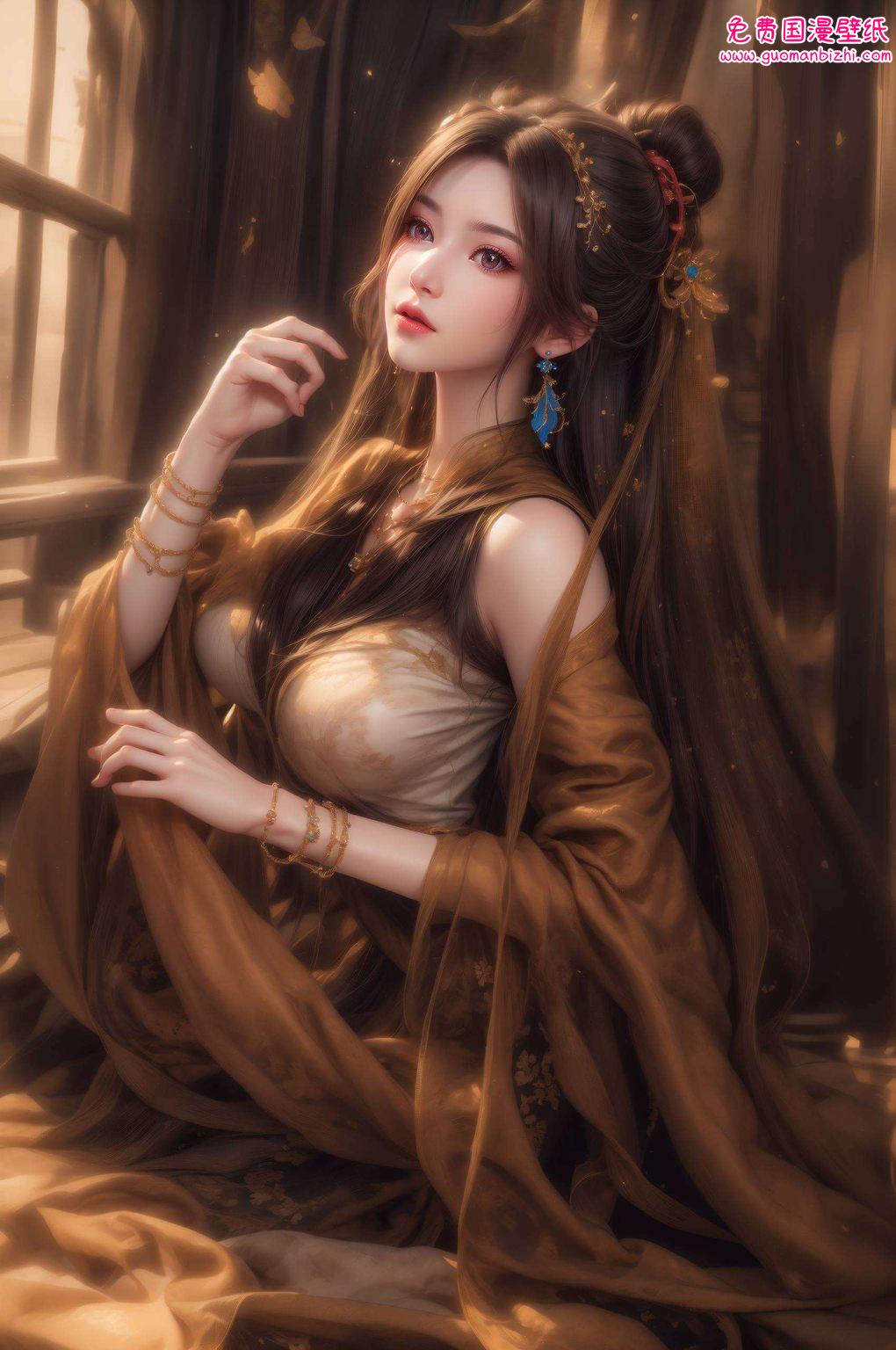 元尊夭夭动态壁纸集：AI参考AIGC，游戏壁纸融入苹果艺术风格