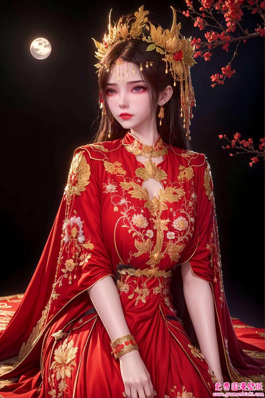 动漫仙逆李慕婉：AI素材壁纸，免费下载，手机背景图片集锦