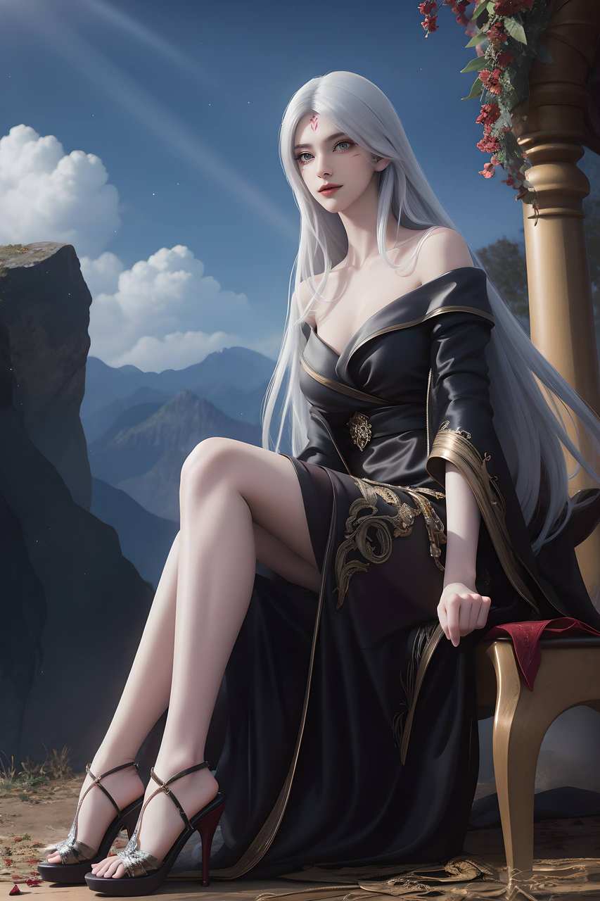 ai绘画壁纸:诛仙小白ai绘画素材分享 ai绘画壁纸:诛仙小白ai绘画素材分享