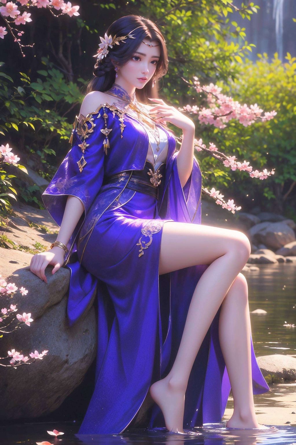 动漫女神云曦：超还原二次元壁纸，电脑高清壁纸集锦