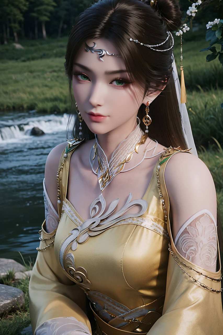 ai手机壁纸:金瓶儿ai服装素材分享