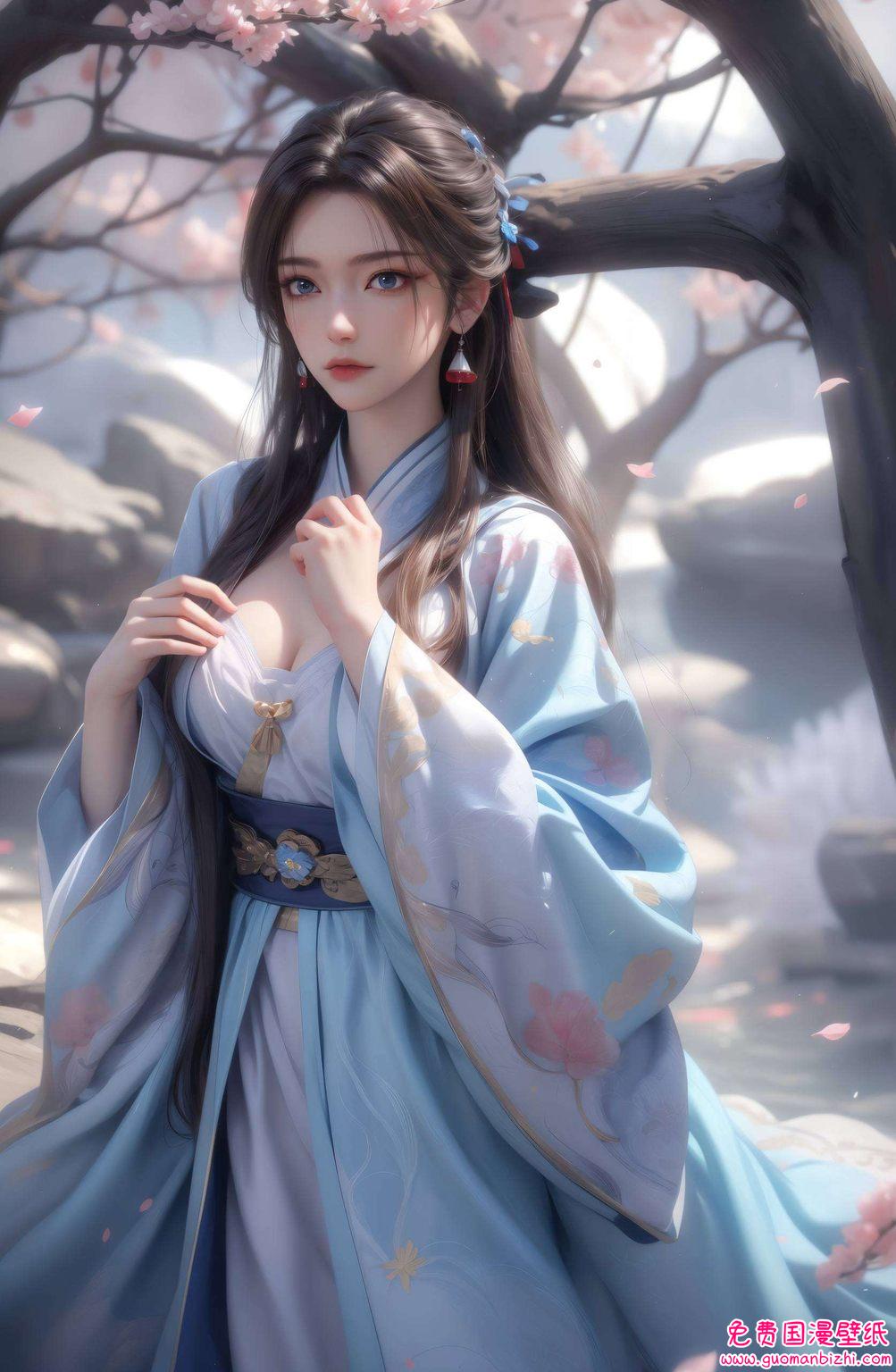 元龙蔷薇挺胸壁纸：AI角色动漫与苹果古风漫画壁纸集锦