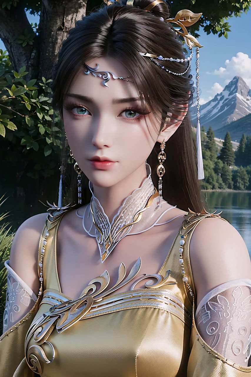 ai国漫壁纸:金瓶儿ai穿搭素材分享