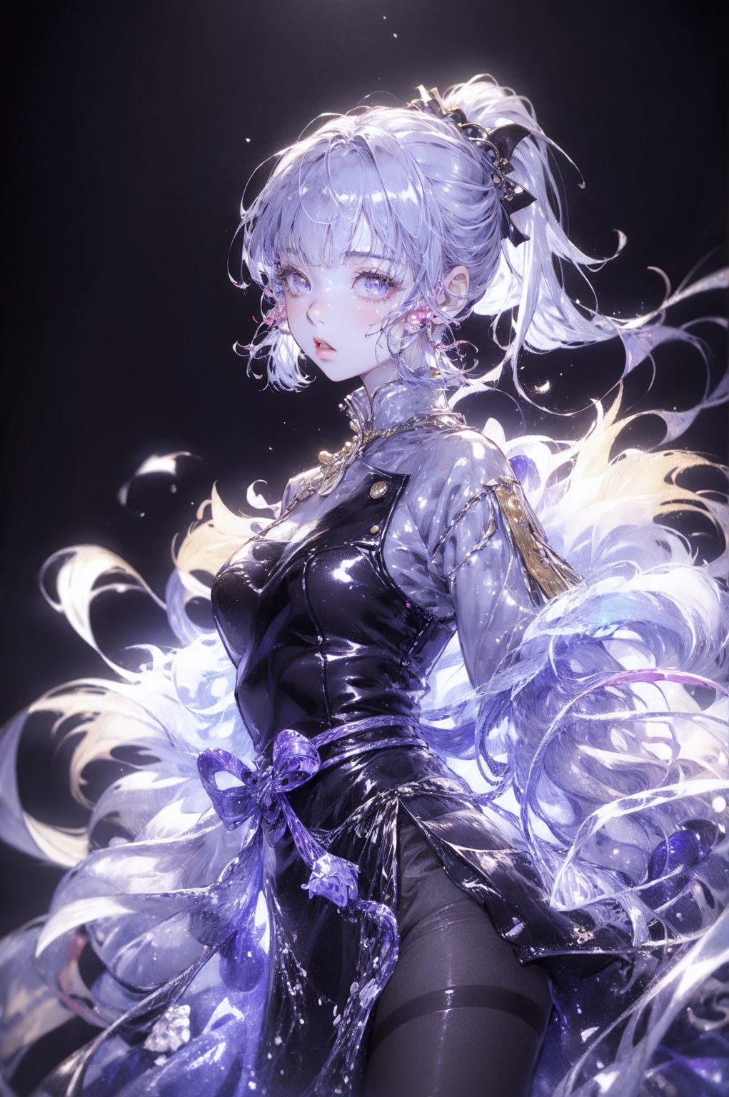 宵宫神里凌华：壁纸护眼，二次元古风漫画之美，iPhone专属壁纸精选。