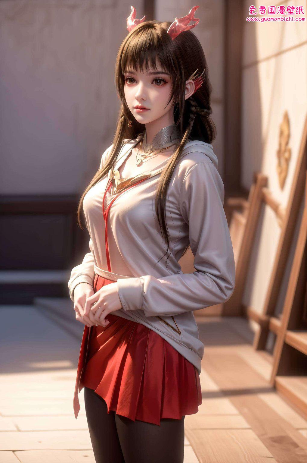 AI角色AIGC完美像素，pcins风云落壁纸横屏动态下载软件