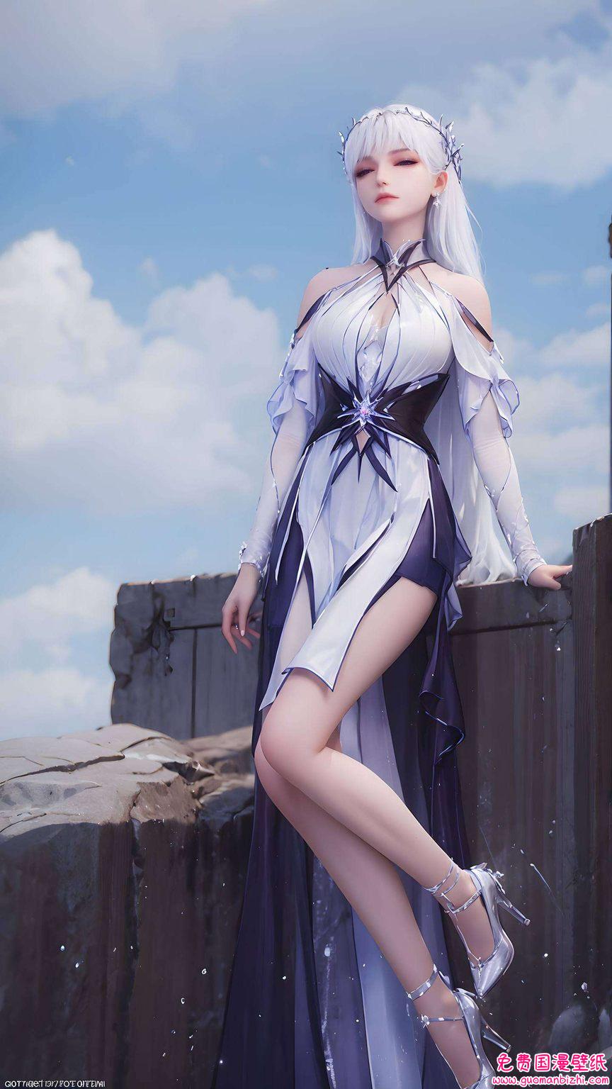 圣采儿新衣动漫风,AI参考简洁PC壁纸动态展现 圣采儿新衣动漫风,AI参考简洁PC壁纸动态展现